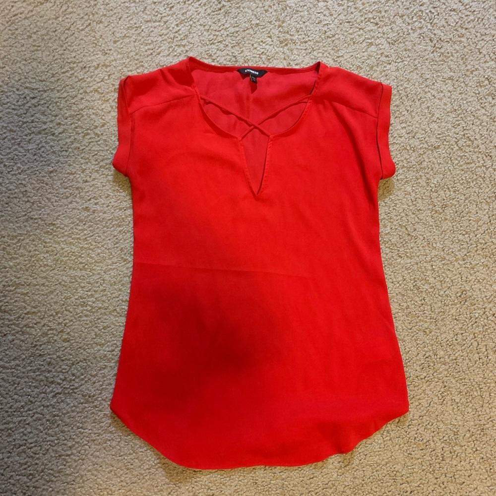 Red Work Shirt